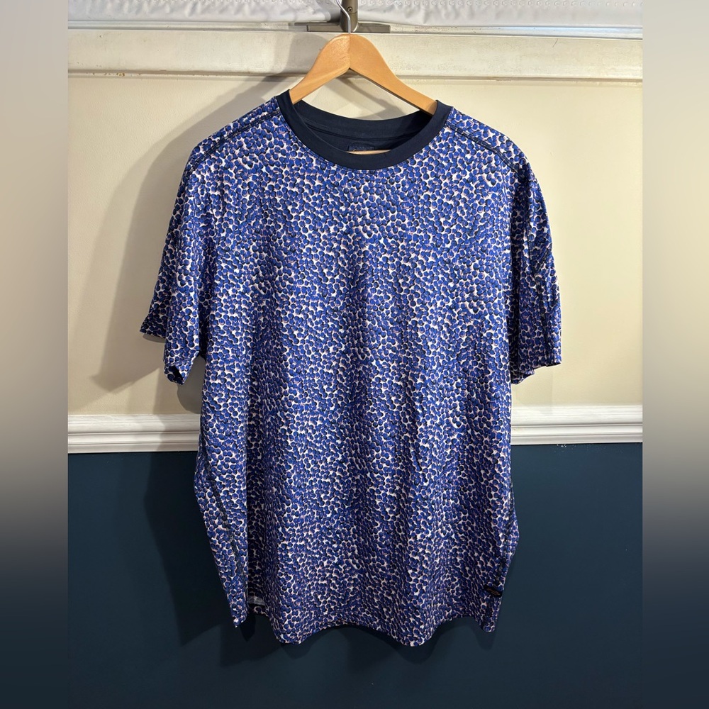 Good Man Brand Patterned Short Sleeve Shirt, Men’s size XXL